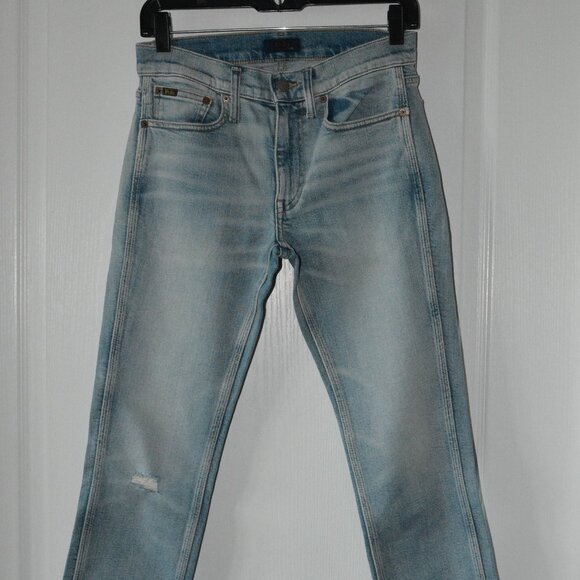 Polo Ralph Lauren The Tompkins Mid Rise Skinny Crop Women's sz 26 - Picture 1 of 9